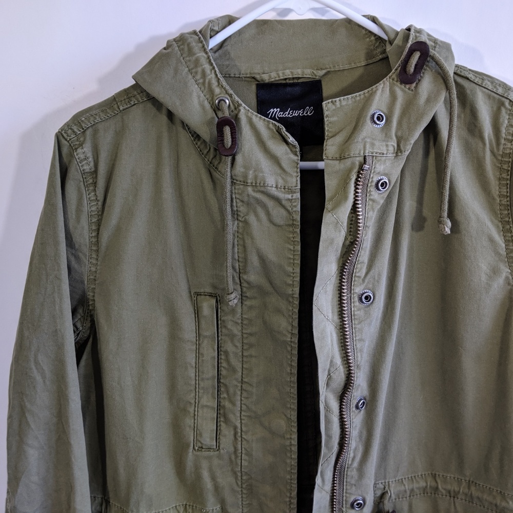 Madewell Outbound Military Jacket S - Picture 2 of 8